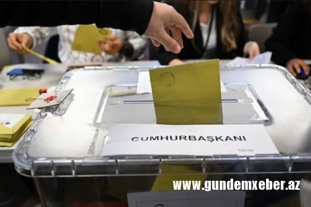 Türkiyə prezident seçkisində xaricdə verilən səslərin sayı açıqlandı