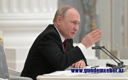 Rusiya Prezidenti: “ABŞ Avropanı zəiflətməyə və Ukraynadakı münaqişəni uzatmağa çalışır”