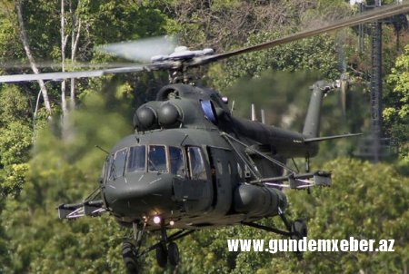 Peruda terrorçular hərbi helikopteri atəşə tutdular