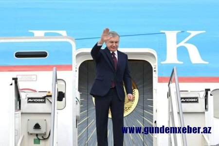 Özbəkistan Prezidenti Şavkat Mirziyoyev Azərbaycana gəlir