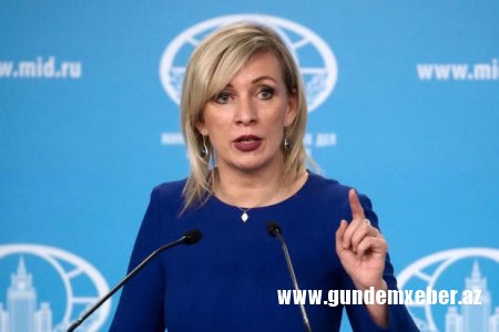 Zaxarova: “İrəvanda qəbul edilən qərarların günahını Rusiyanın üzərinə yükləməyə ehtiyac yoxdur”