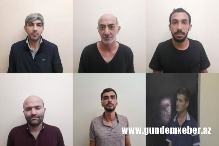 Göyçayda narkotik vasitələrin qanunsuz dövriyyəsi ilə məşğul olan altı nəfər saxlanılıb