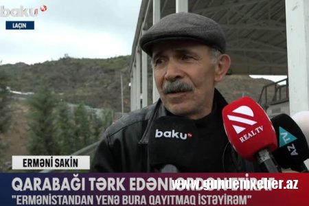Qarabağı tərk edənlərdən etiraf: Azərbaycanlılardan razı qalan ermənilər - VİDEO