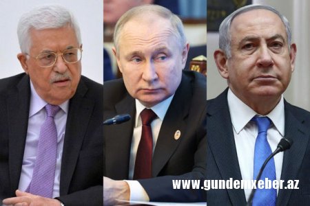 Vladimir Putin İsrail və Fələstin liderləri ilə danışıqlar aparacaq