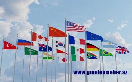 G20: Qəzza münaqişəsi iki dövlət prinsipi əsasında həll edilməlidir