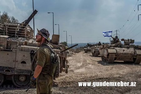 İsrail ordusu Qəzza zolağına çağırış vərəqələri atıb