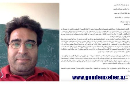 İranda etirazlara dəstək verdiyi üçün dindirilən gənc professor istefa verib