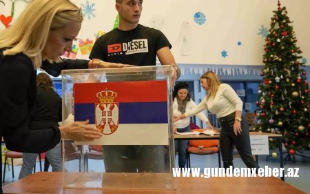 Serbiyada parlament seçkilərində hakim koalisiya qalib gəlib