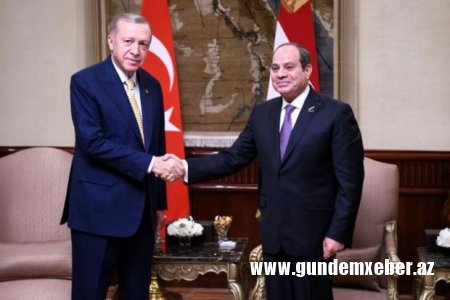 Misir Prezidenti: “Türkiyə ilə münasibətlərdə yeni səhifə açırıq”