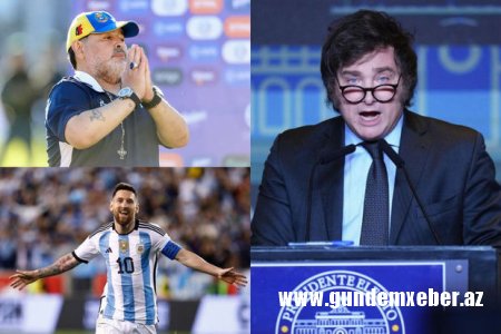 Argentina prezidenti Maradona ilə Messi arasında seçimini edib