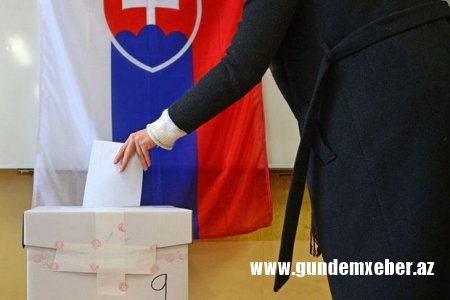 Slovakiyada prezident seçkisinin ikinci turunda səsvermə başlayıb