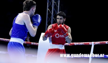 Azərbaycan boksçusu Avropa çempionatında bürünc medal qazanıb