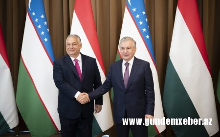 Viktor Orban və Şavkat Mirziyoyev Şuşada Macarıstan-Özbəkistan əlaqələrinin möhkəmləndirilməsini müzakirə ediblər