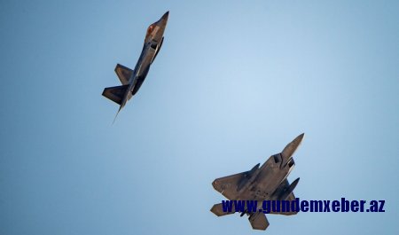 ABŞ-nin F-22 qırıcıları İranın yaratdığı təhdidlərə qarşı hərəkətə keçib