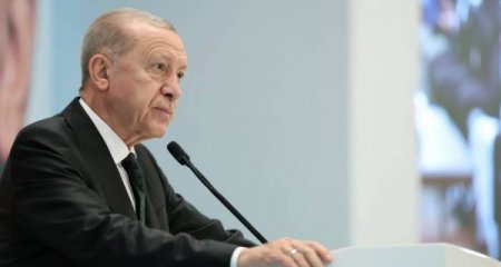 Ərdoğan: Azərbaycanla olduğu kimi, türk cümhuriyyətlərindəki bütün qardaşlarımızla ürəyimiz eyni döyünür