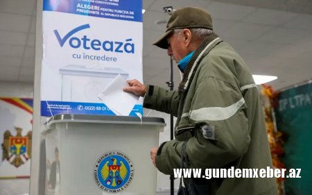 Moldovada prezident seçkiləri və referendum baş tutub