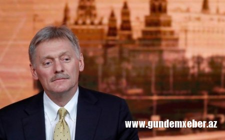 Peskov: ABŞ qoşunlarının Ukraynaya göndərilməsi imkanına dair bəyanata aydınlıq gətirilməsini gözləyirik