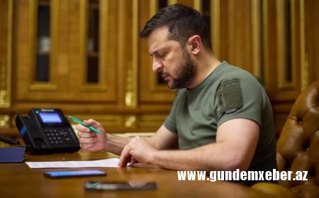 Zelenski ABŞ ilə nadir torpaq metalları haqqında mühüm sənədi imzaladı