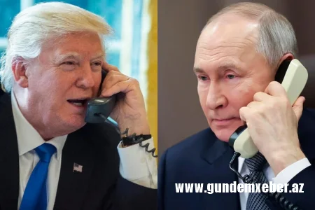 Putin və Tramp arasında telefon danışığı başladı