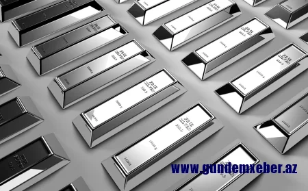 Gümüşün qiyməti 2012-ci ildən bəri ilk dəfə ən yüksək həddə çatıb