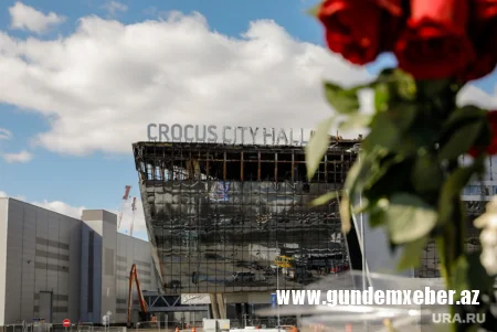 "Crocus"da terror aktı ilə bağlı cinayət işi Moskva hərbi məhkəməsinə təqdim olunub