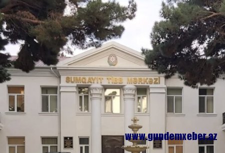 “Sumqayıt Tibb Mərkəzi” camaşırları tikinti şirkətinə yuduzdurur