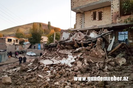 İranda güclü zəlzələ olub