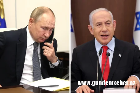 Putinlə Netanyahu arasında telefon danışığı olub