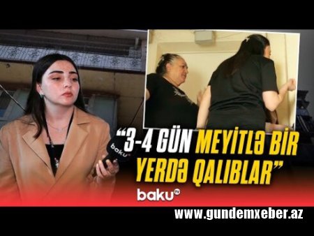 Psixi problemi olduğu deyilən şəxs sakinləri boğaza yığdı VİDEO