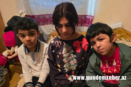 Üç övladı da xəstə olan ana yardım diləyir: "Bəzən günlərlə yemək ala bilmirəm"