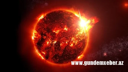 Günəşdə qeyri-adi partlayış oldu