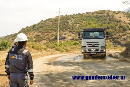 "AzerGold" QSC tərəfindən daşıma yollarında tozun idarə olunmasına yönəlmiş ekoloji təşəbbüs reallaşdırılıb