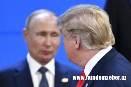 Putinlə görüşümün uğurlu olması ehtimalı... - Tramp