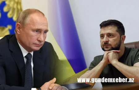 Putinin Moskvada görüşmək təklifinə Zelenskinın CAVABI