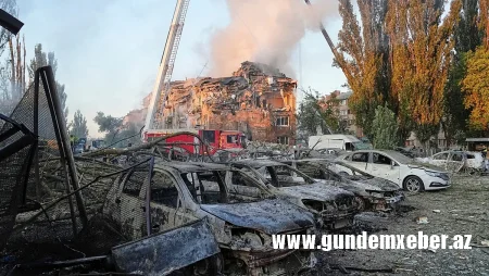 Rusiya Kiyevə raket zərbələri endirib: 23 nəfər həyatını itirib