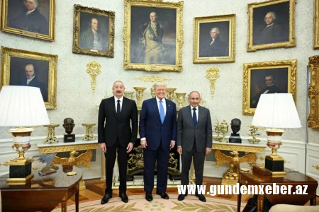 Tramp Azərbaycan və Ermənistan liderləri ilə danışıqlardan bəhs edib