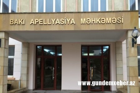 Bakı Apellyasiya Məhkəməsindən qaziyə qarşı “VİCDAN TERRORU”