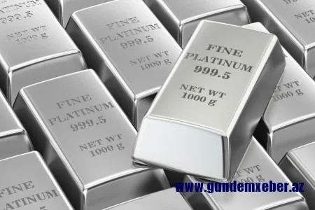 Platinin qiymətləri 2013-cü ildən bəri maksimuma yüksəldi
