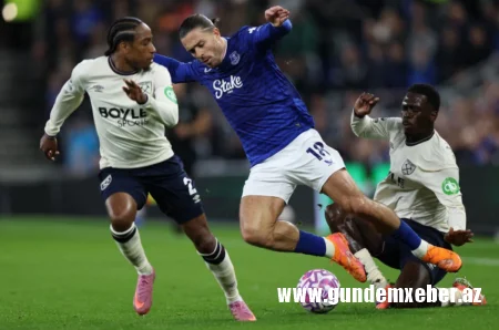 İngiltərə Premyer Liqası: "Everton" "Vest Hem"lə xalları bölüşdürdü