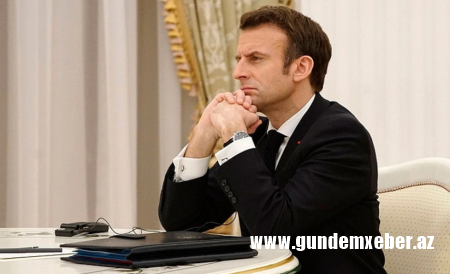 Makron İlham Əliyevi və Paşinyanı sülh prosesində irəliləyişlərə görə TƏBRİK ETDİ