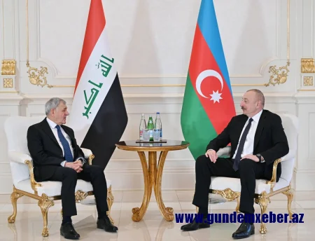 Azərbaycan Prezidenti iraqlı həmkarını təbrik etdi